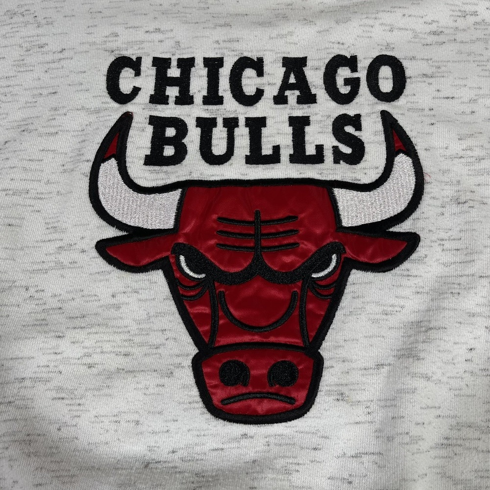 Vintage 90s Chicago Bulls Swingster Gray Sweatshirt Mens‎ Size XL Michael Jordan - Picture 4 of 7